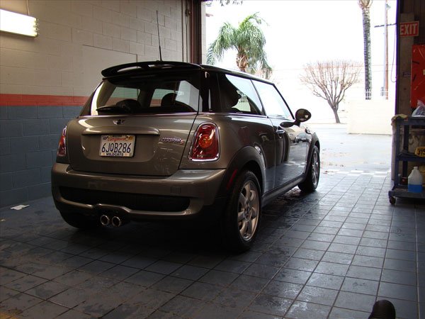 Mini Cooper repaired