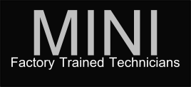 Mini Cooper Factory Trained Technicians logo